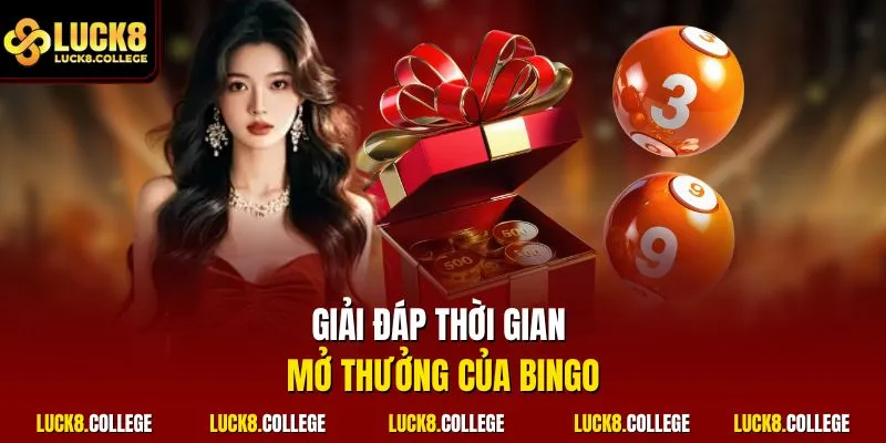 Giải đáp thời gian mở thưởng của Bingo
